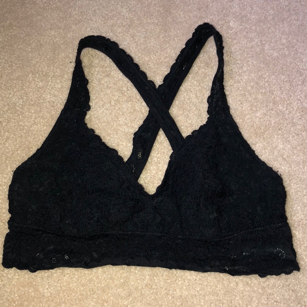 black Razorback bralette